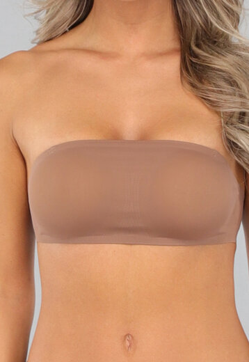 Bruine Naadloze Strapless BH