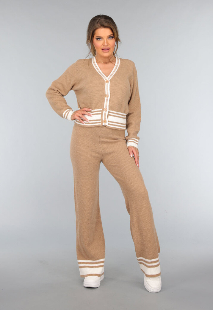 Camel Driedelige Lounge Set