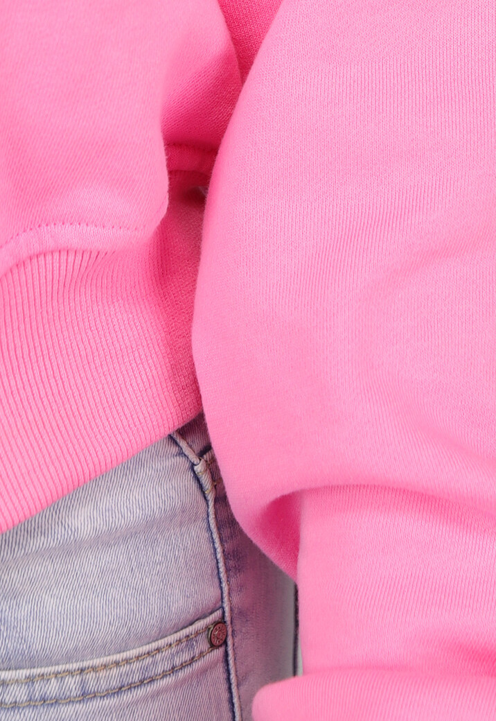 Roze Asymmetrische Sweater
