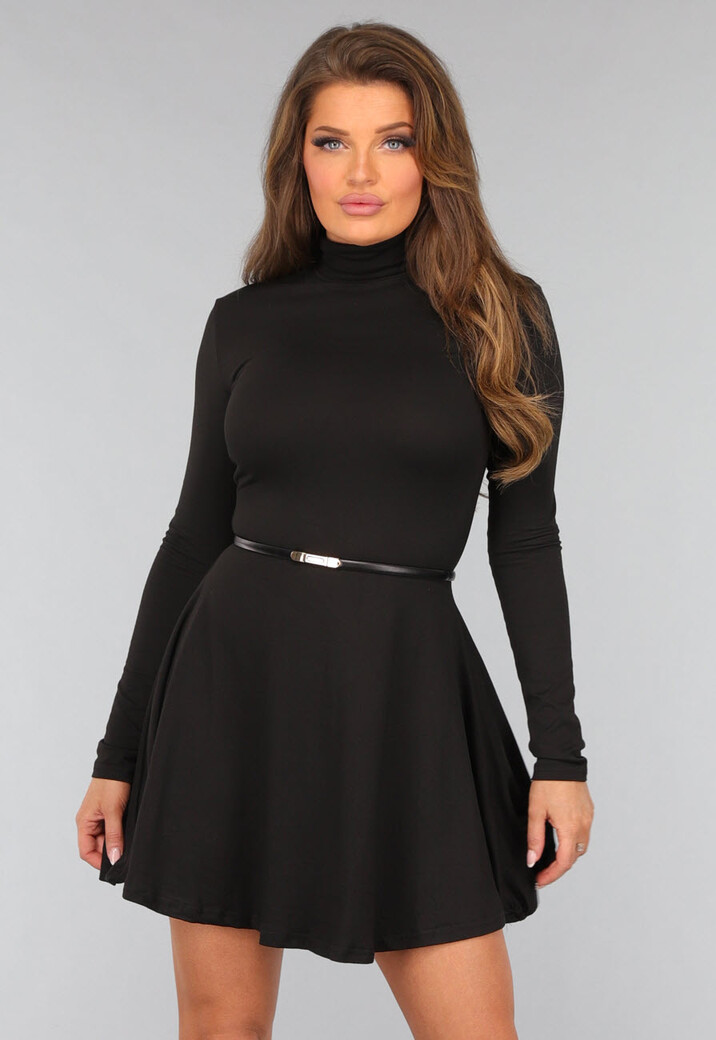 Zwarte Elegante Verstelbare Riem