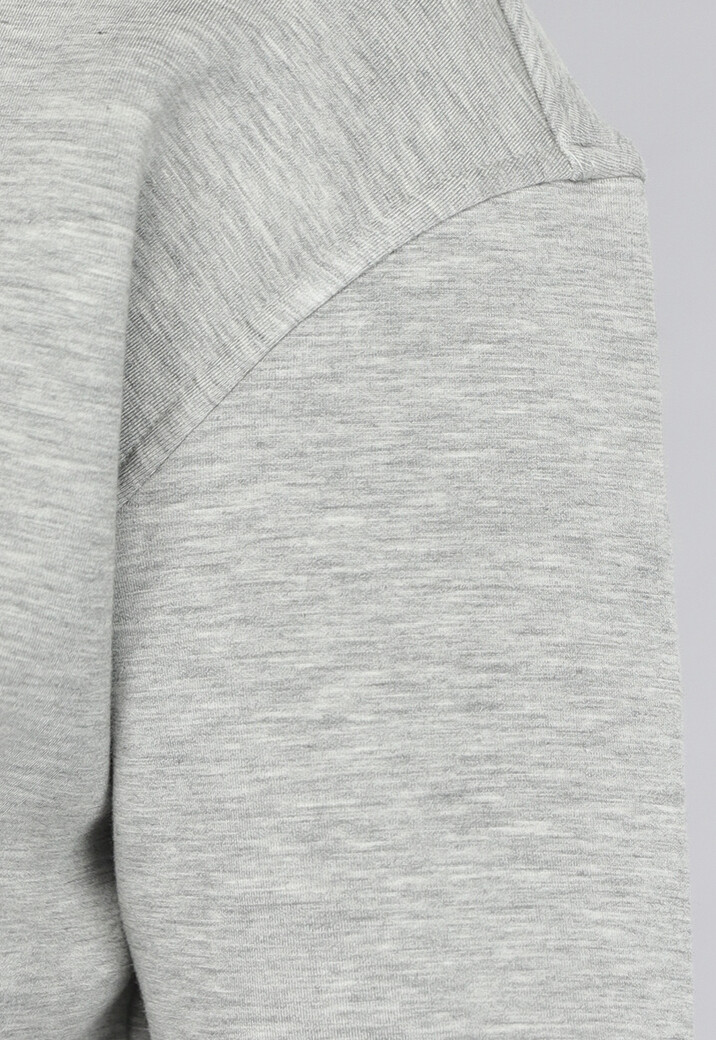 Kort Grijs Vestje met Capuchon