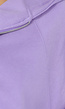 Paars Oversized Vest met Ritssluiting