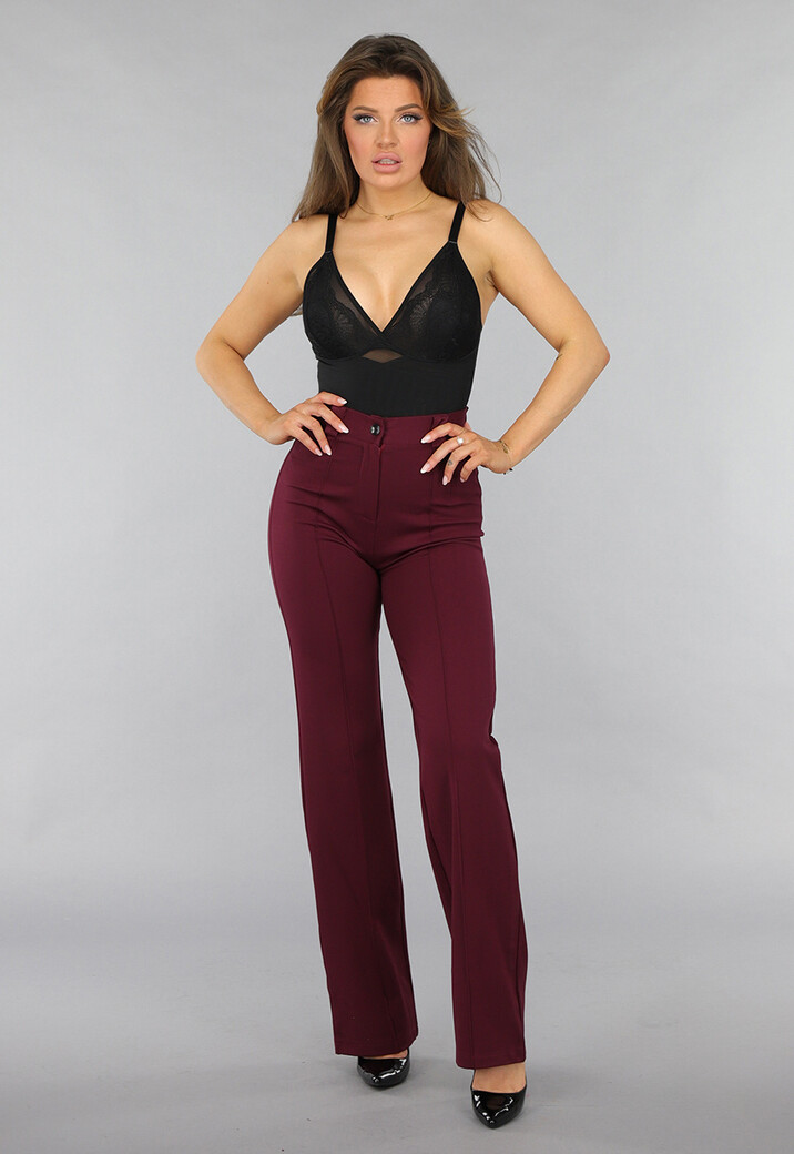 Zwarte Corrigerende Bodysuit met Kanten Cups