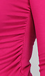 Fuchsia Top met Lange Mouwen