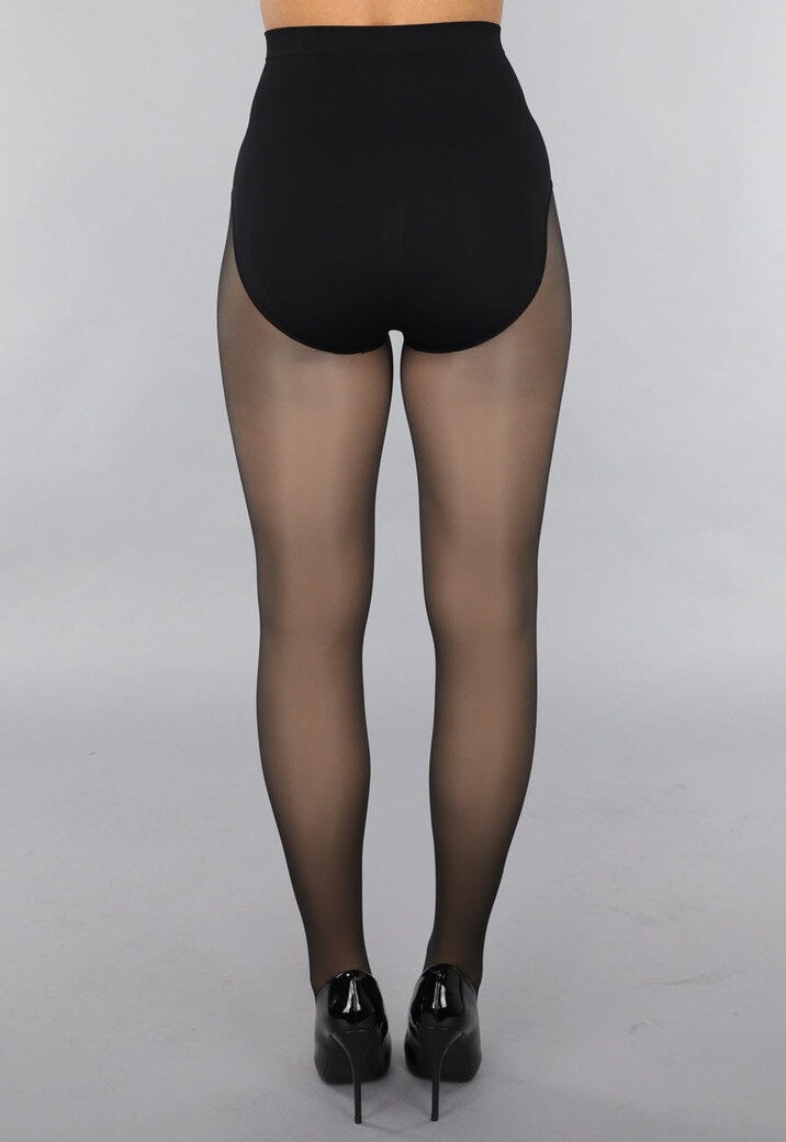 Fleece Panty met Buik en Bil Corrector