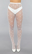 Hartjes Fishnet Panty in Wit