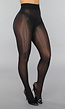 Zwarte Anti-Ladder 30 Denier Panty