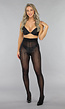 Zwarte Anti-Ladder 30 Denier Panty