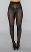 Zwarte Anti-Ladder 30 Denier Panty