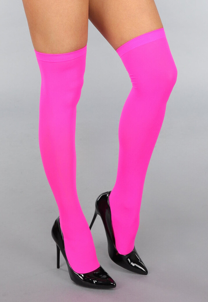 Hardroze Kousen met Antislip Voetjes