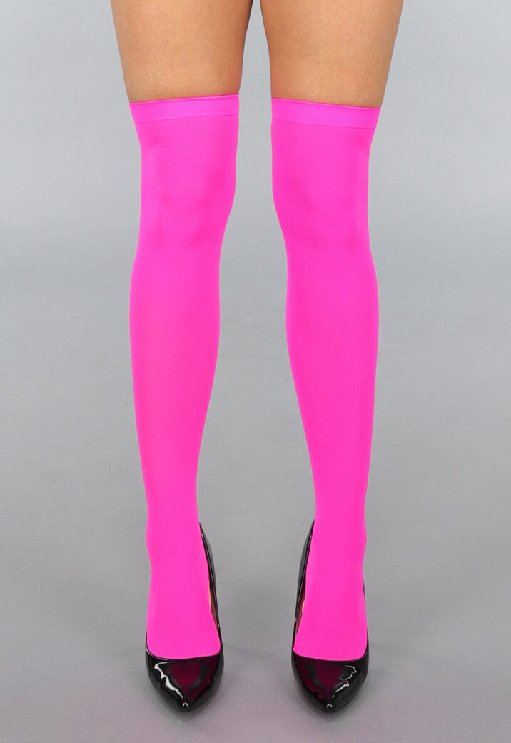 Hardroze Kousen met Antislip Voetjes