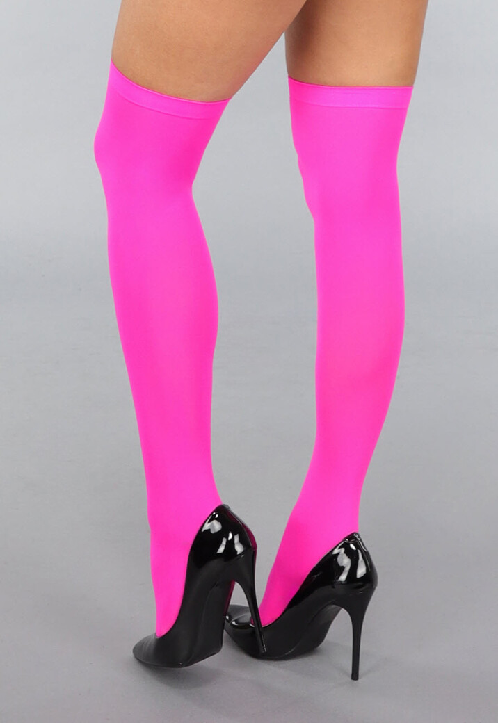 Hardroze Kousen met Antislip Voetjes