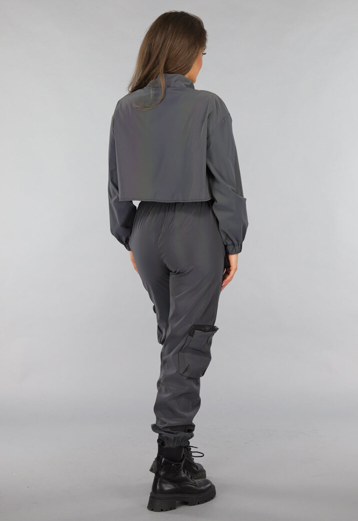 Reflecterende Bolero met Cape Look