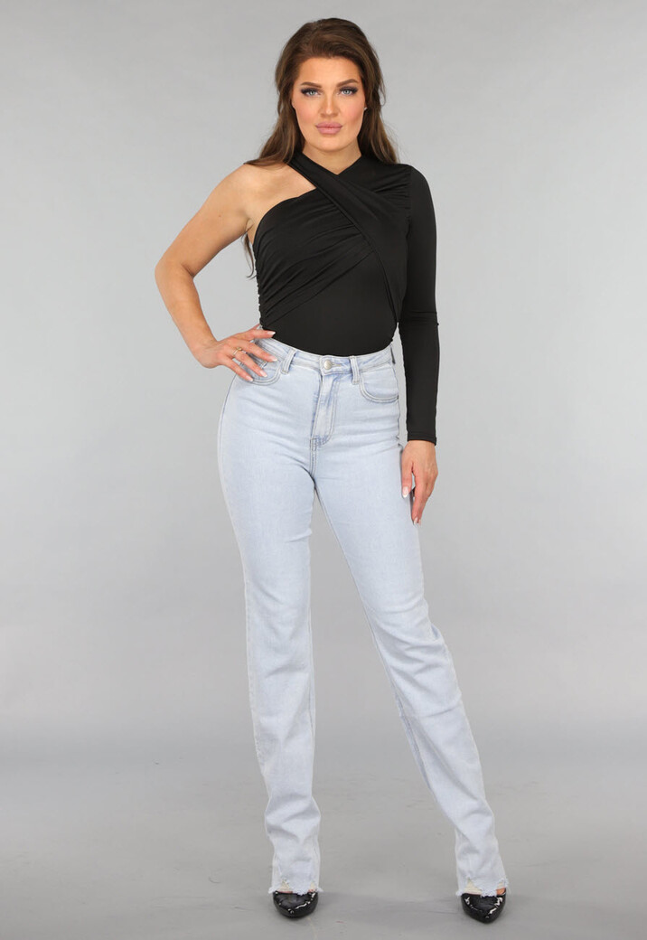 Gekruiste Asymmetrische Top in Zwart