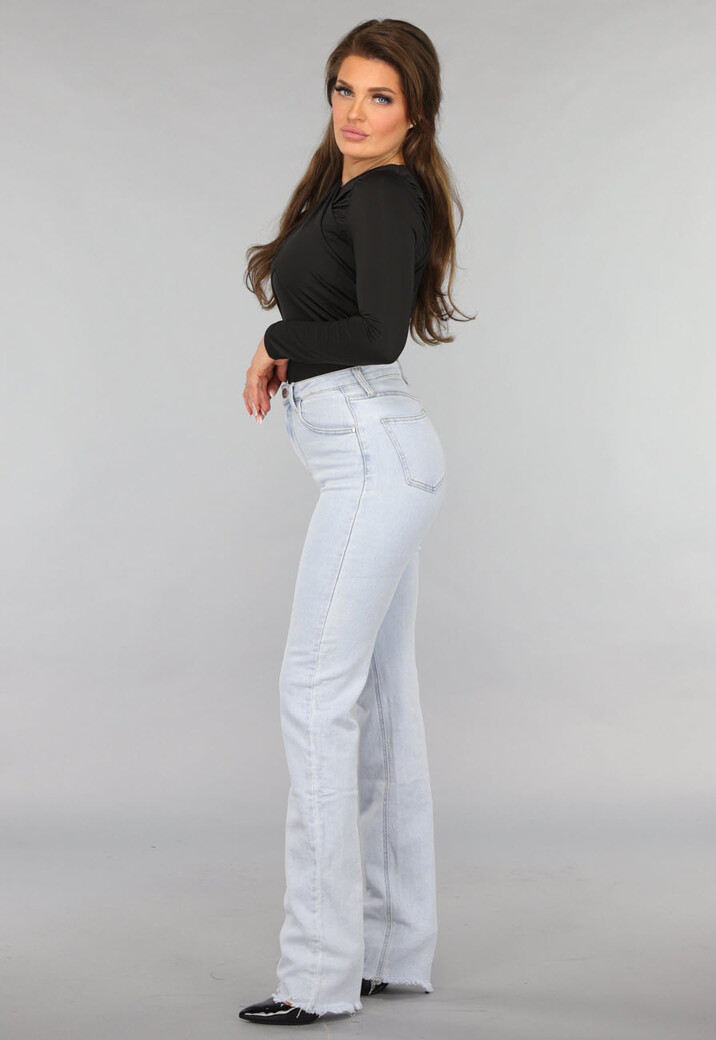 Gekruiste Asymmetrische Top in Zwart