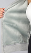 Grijs Vest met Zachte Voering