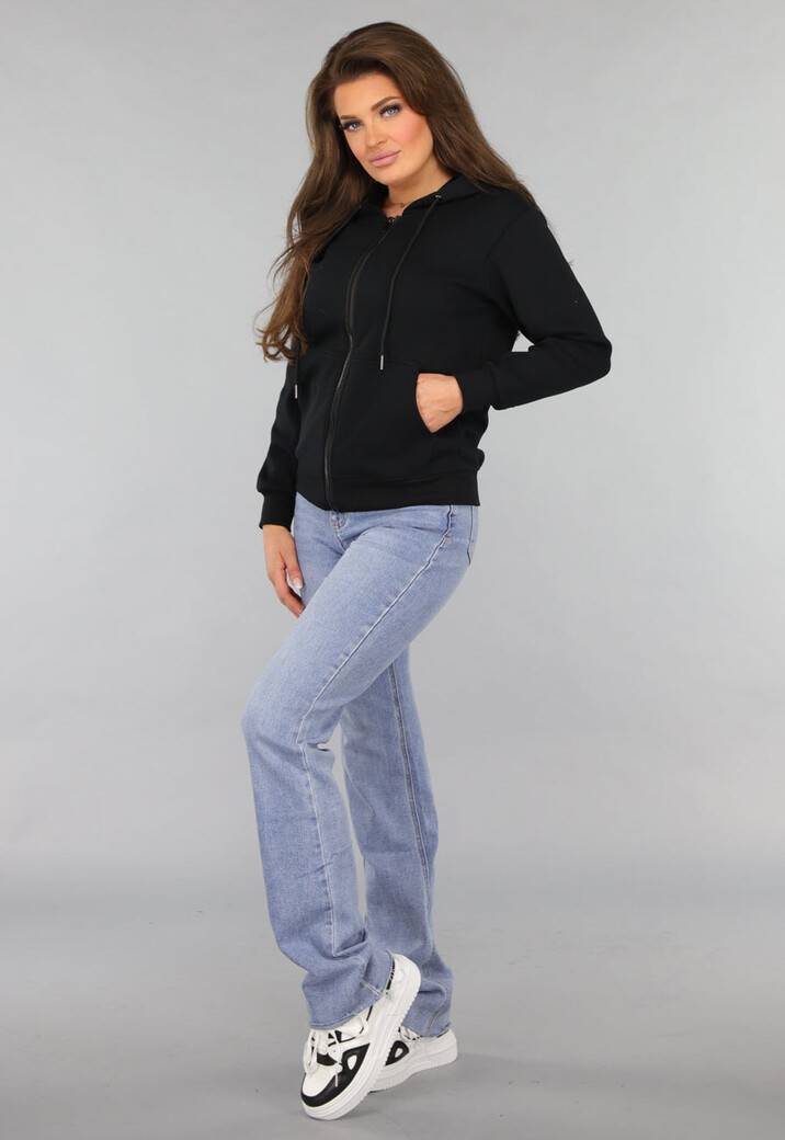 Vest met Zachte Voering in Zwart