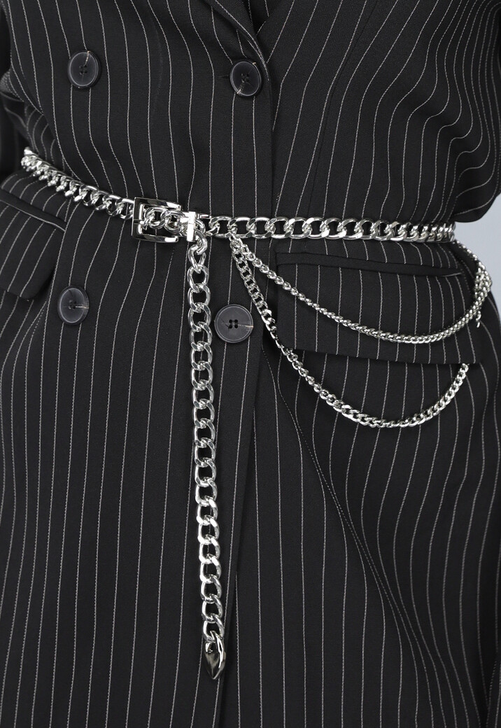 Ketting Riem in Zilver