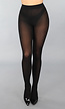 Zwarte 60 Denier Panty