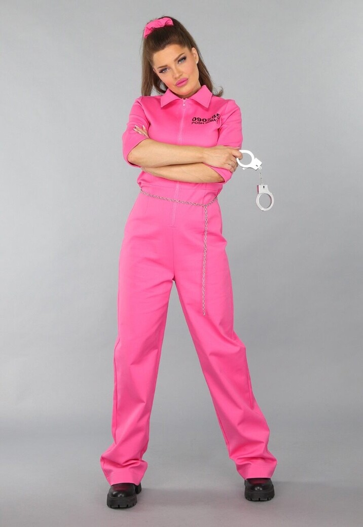 Felroze Girly Posh Boevenkostuum