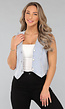 Stretch Denim Gilet Topje