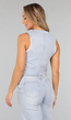 Stretch Denim Gilet Topje