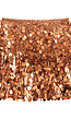 Koperkleurige Glitter Rok