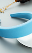 Verdikte Blauwe Haarband