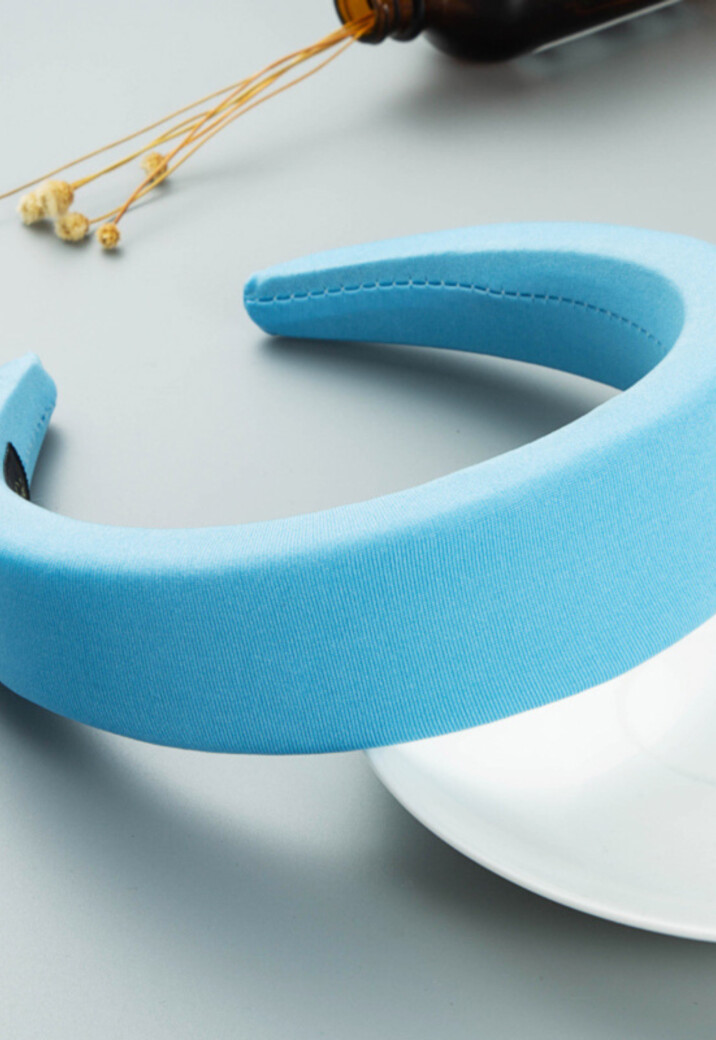 Verdikte Blauwe Haarband