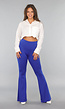 Royaal Blauwe Tall Stretch Flared Legging