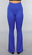 Royaal Blauwe Tall Stretch Flared Legging