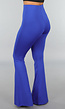 Royaal Blauwe Tall Stretch Flared Legging