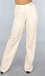 Beige Tall Stretch Pantalon met Straight Leg