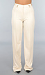 Beige Tall Stretch Pantalon met Straight Leg