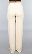 Beige Tall Stretch Pantalon met Straight Leg