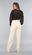Beige Tall Stretch Pantalon met Straight Leg