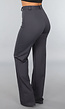 Tall Antraciet Pantalon met Stretch