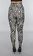 Stretch Zebraprint Legging