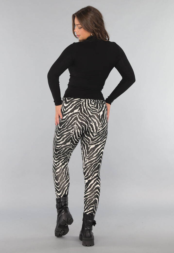 Stretch Zebraprint Legging