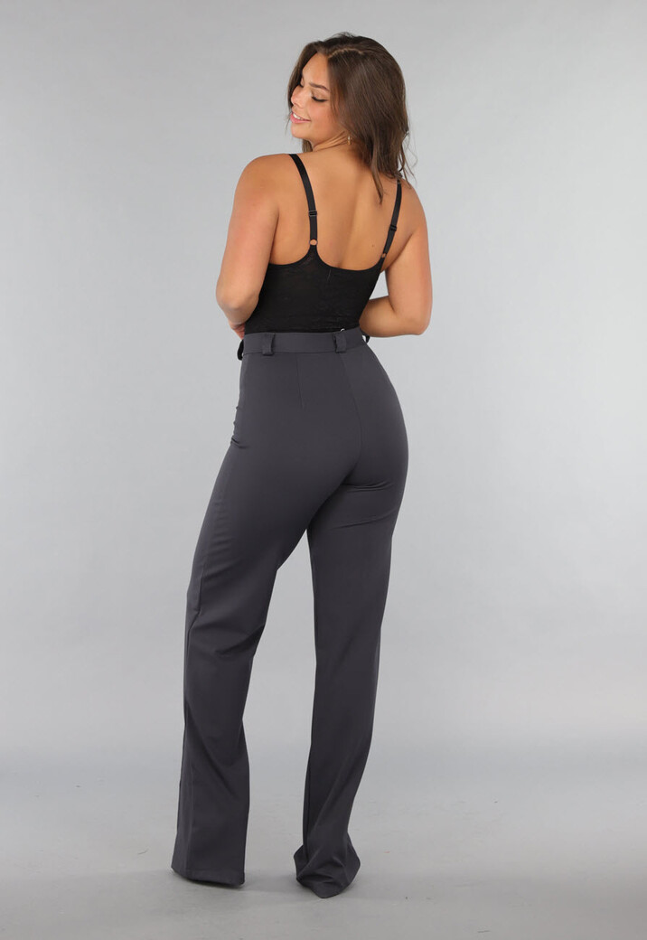 Corrigerende Zwarte Kanten Bodysuit