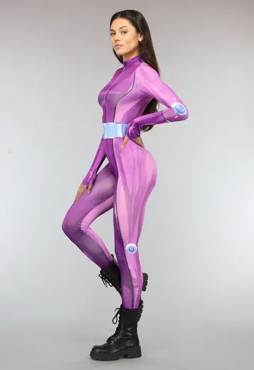 Paars Totally Spies Kostuum
