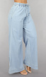 Wide Leg Jogger Jeans met Elastische Taille