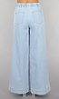 Wide Leg Jogger Jeans met Elastische Taille