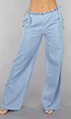 Low Waist Tall Wide Leg Jeans met Strikdetails