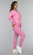 Roze Two Piece met Teddy Cijfers