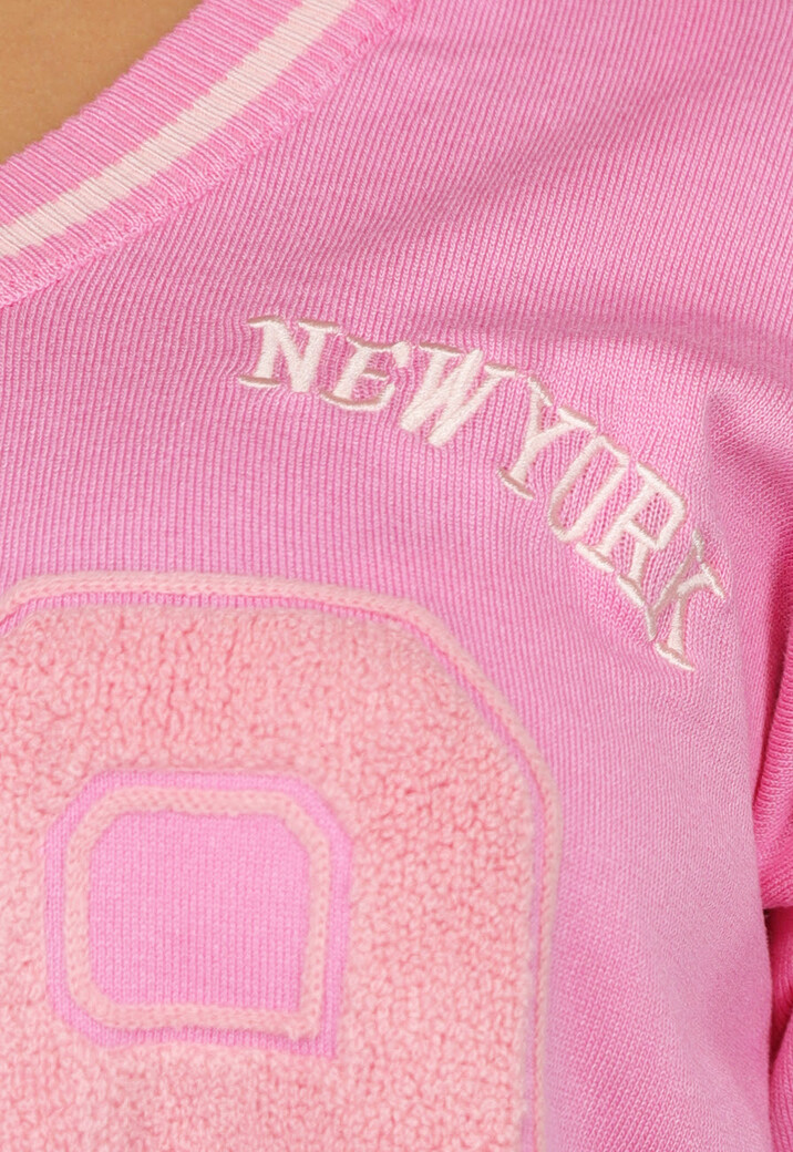 Roze Two Piece met Teddy Cijfers