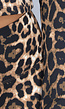 Leopard Stretch Two Piece met Vestje en Flair Broek