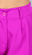 Pantalon en Gilet Suit in Fluoriserend Magenta