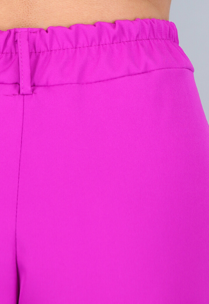 Pantalon en Gilet Suit in Fluoriserend Magenta