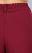 Burgundy Gilet Co Ord Set met Pantalon